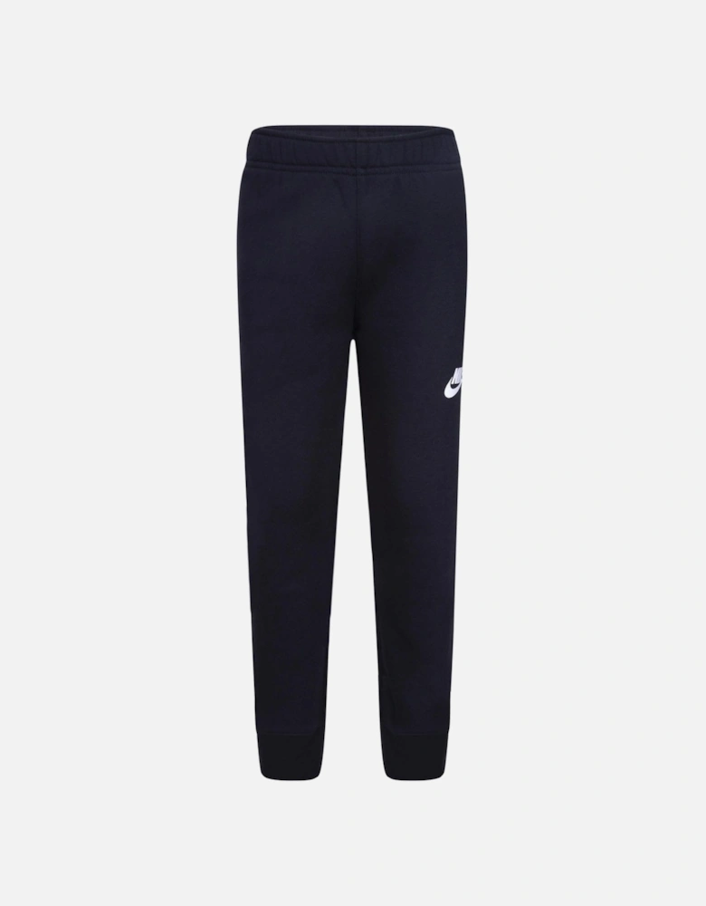 Childrens/Kids Club Fleece Ribbed Cuff Jogging Bottoms