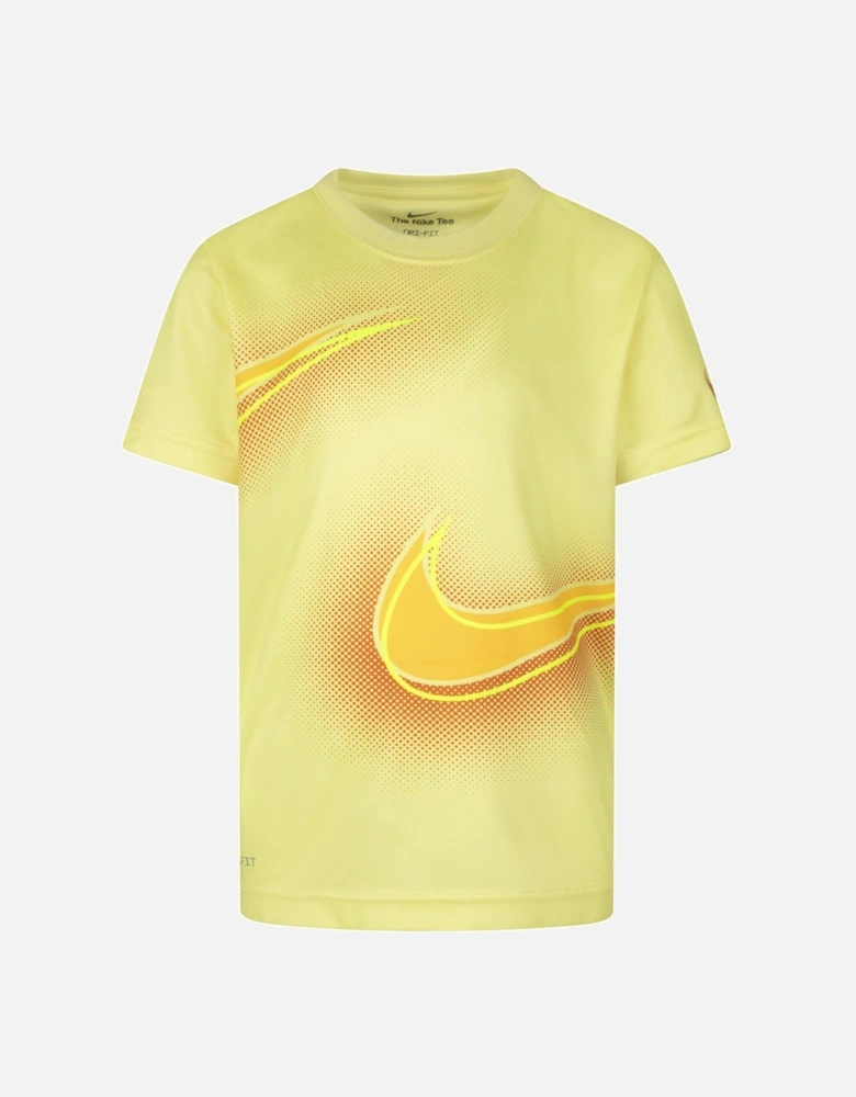 Childrens/Kids Stacked Logo T-Shirt