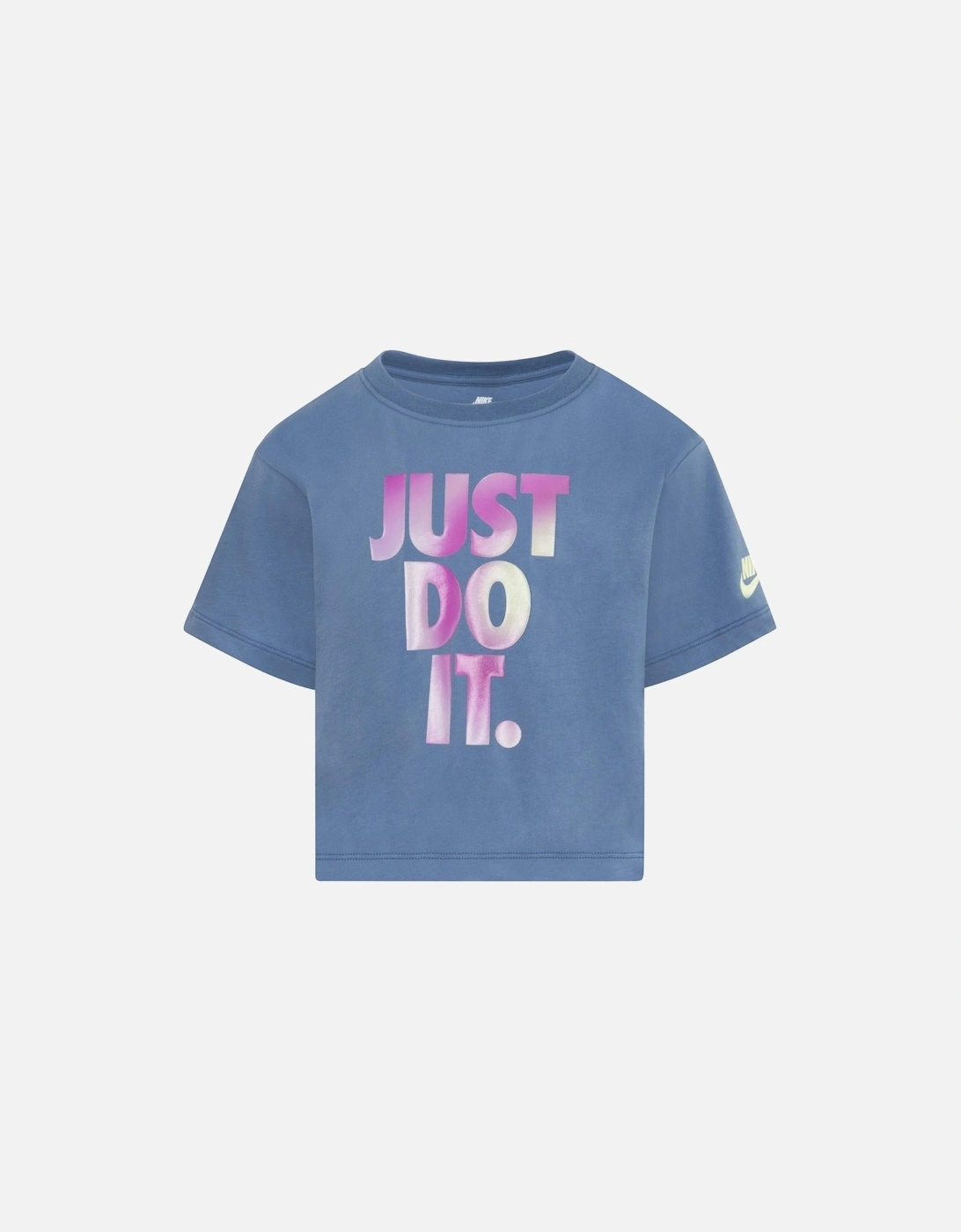 Childrens/Kids Just Do It Solarised T-Shirt, 5 of 4