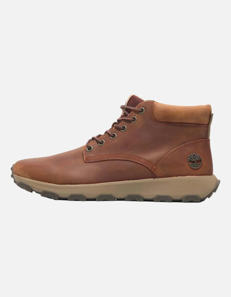 Mens Winsor Park Leather Mid Cut Lace Up Boots
