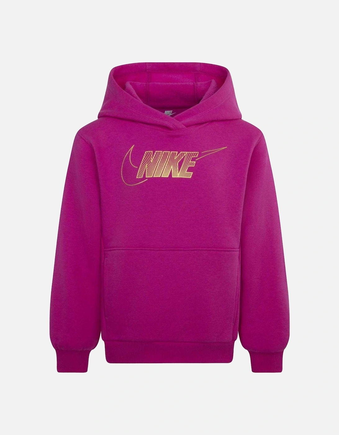 Childrens/Kids Club Fleece Hoodie, 4 of 3
