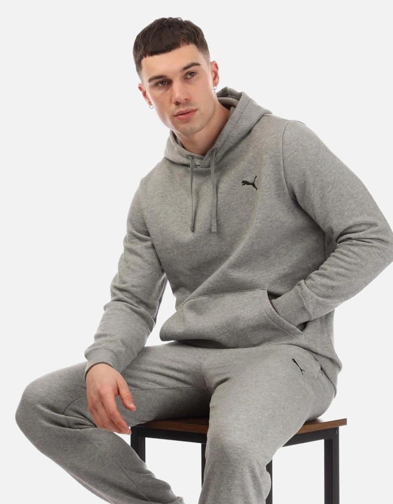 Mens Small Logo Hoodie