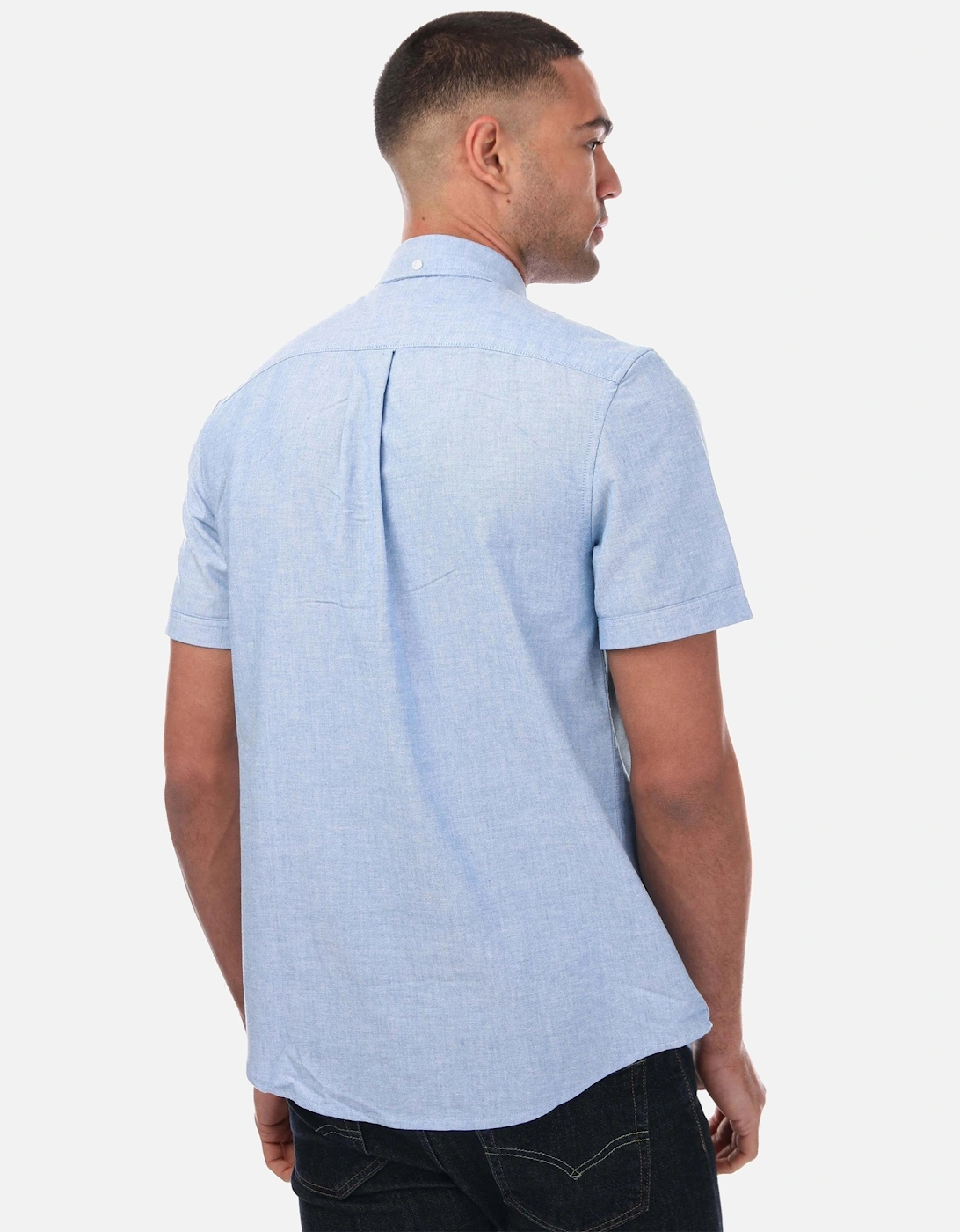 Mens Drayton Modern Short-Sleeved Shirt