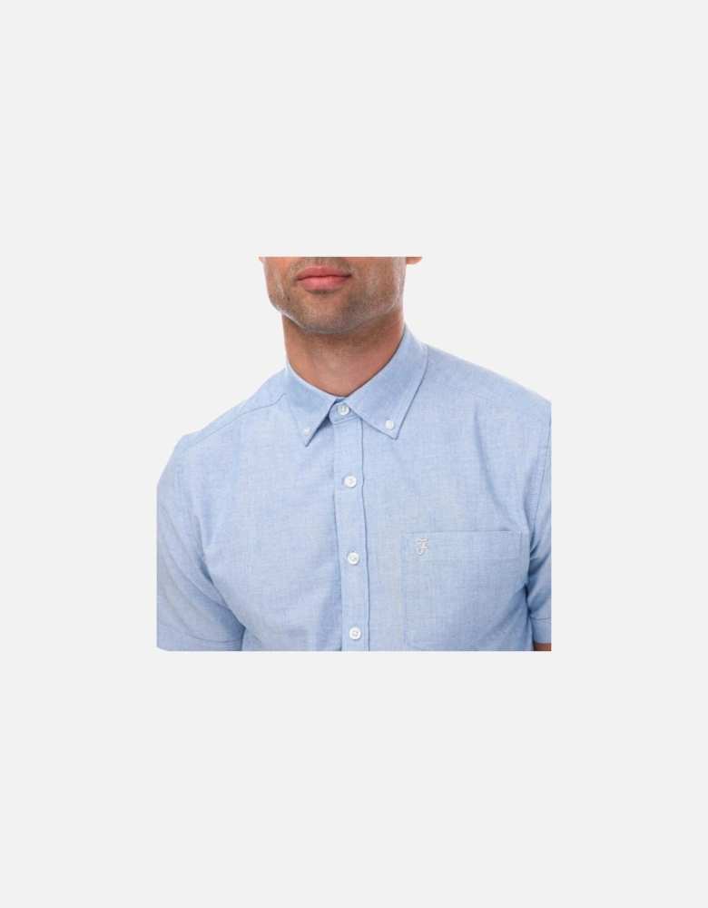 Mens Drayton Modern Short-Sleeved Shirt