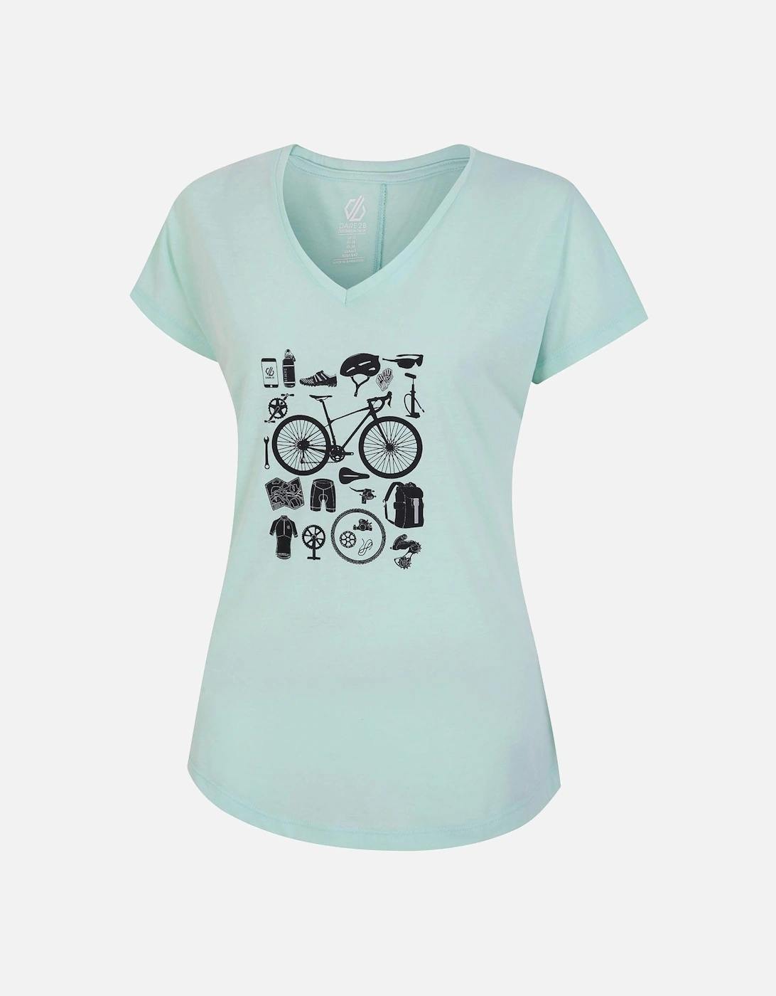 Womens/Ladies Calm V Neck T-Shirt