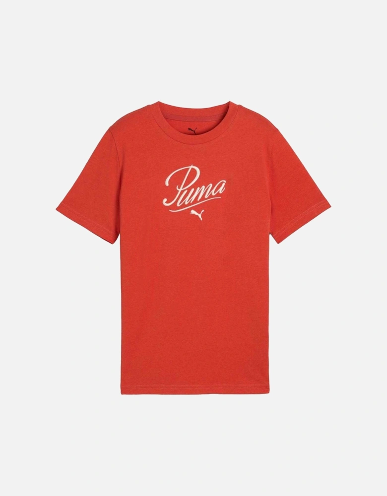 Childrens/Kids Essential Script T-Shirt