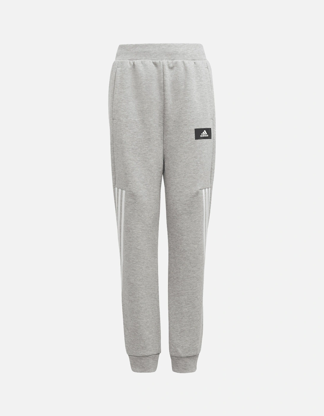 Childrens/Kids Future Icons 3 Stripes Tapered Leg Jogging Bottoms, 5 of 4