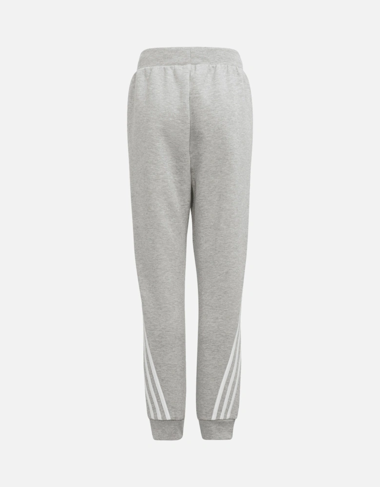 Childrens/Kids Future Icons 3 Stripes Tapered Leg Jogging Bottoms