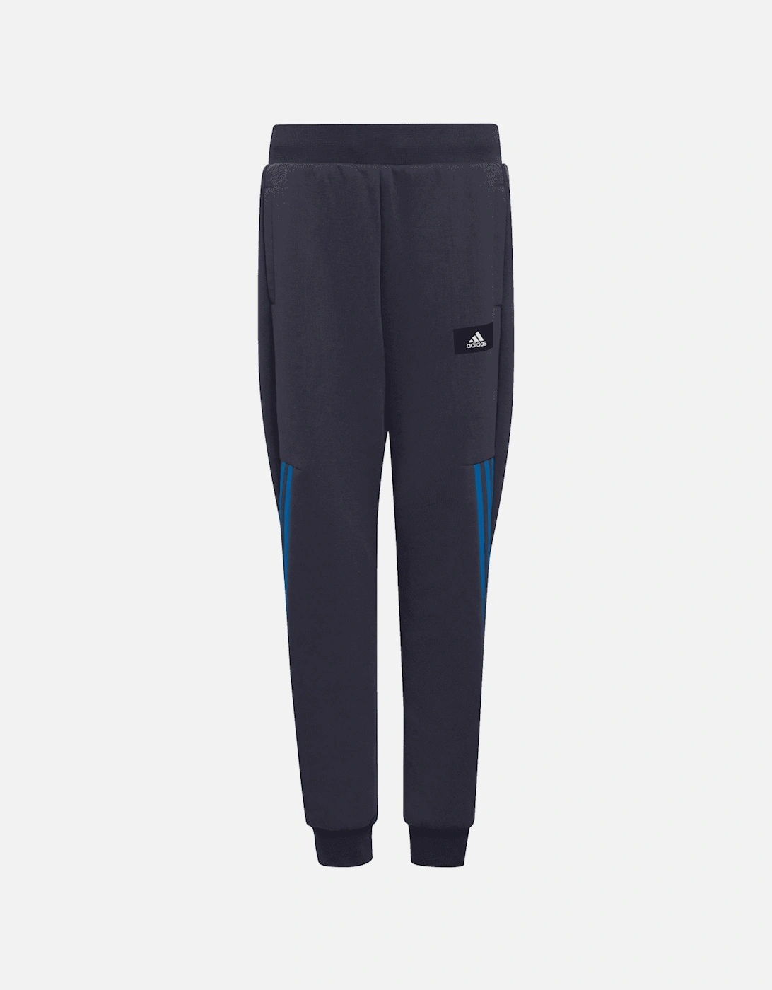 Childrens/Kids Future Icons 3 Stripes Tapered Leg Jogging Bottoms, 5 of 4