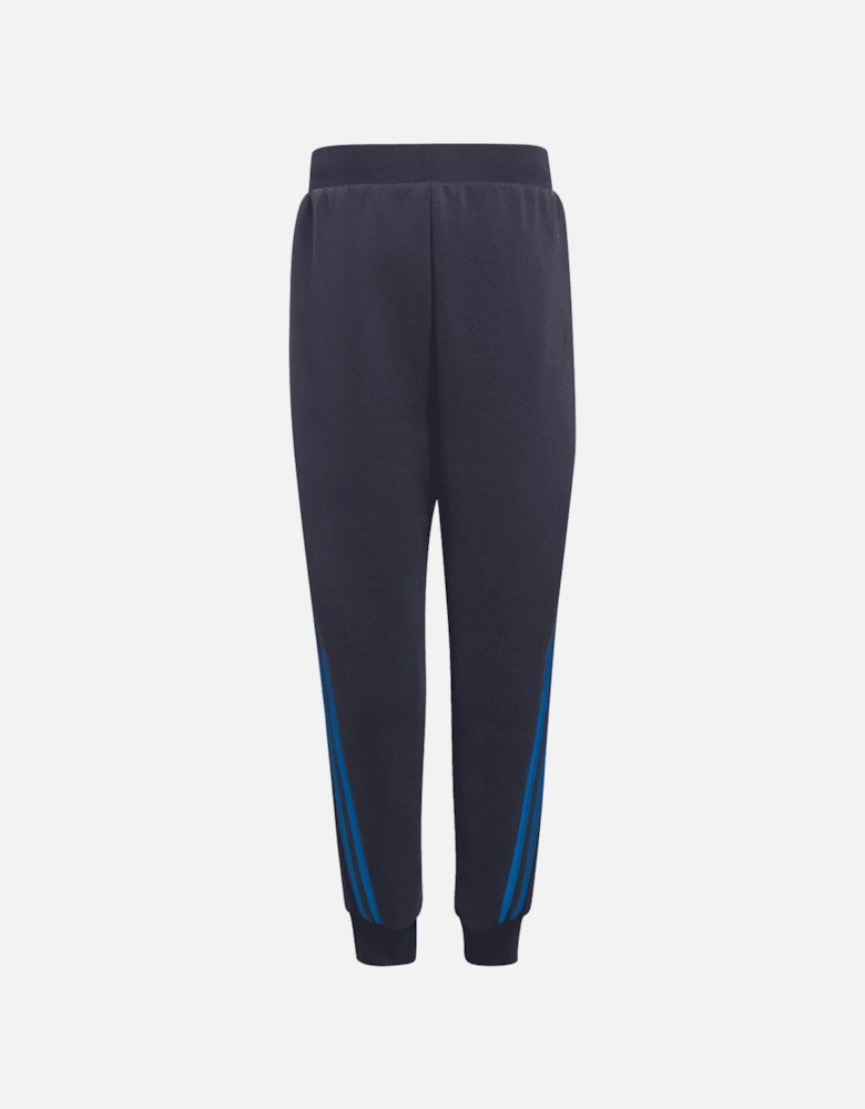 Childrens/Kids Future Icons 3 Stripes Tapered Leg Jogging Bottoms