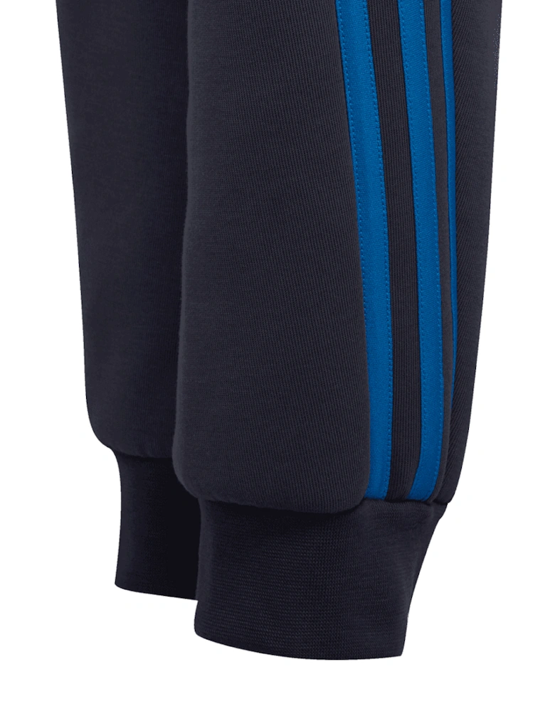 Childrens/Kids Future Icons 3 Stripes Tapered Leg Jogging Bottoms