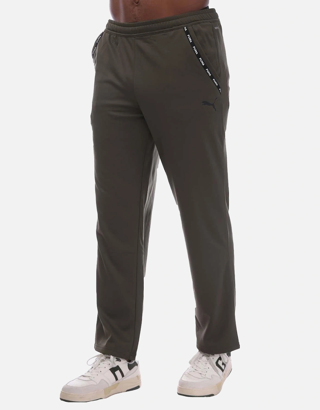 Mens PWRFleece Tapered Leg Jogging Bottoms, 4 of 3