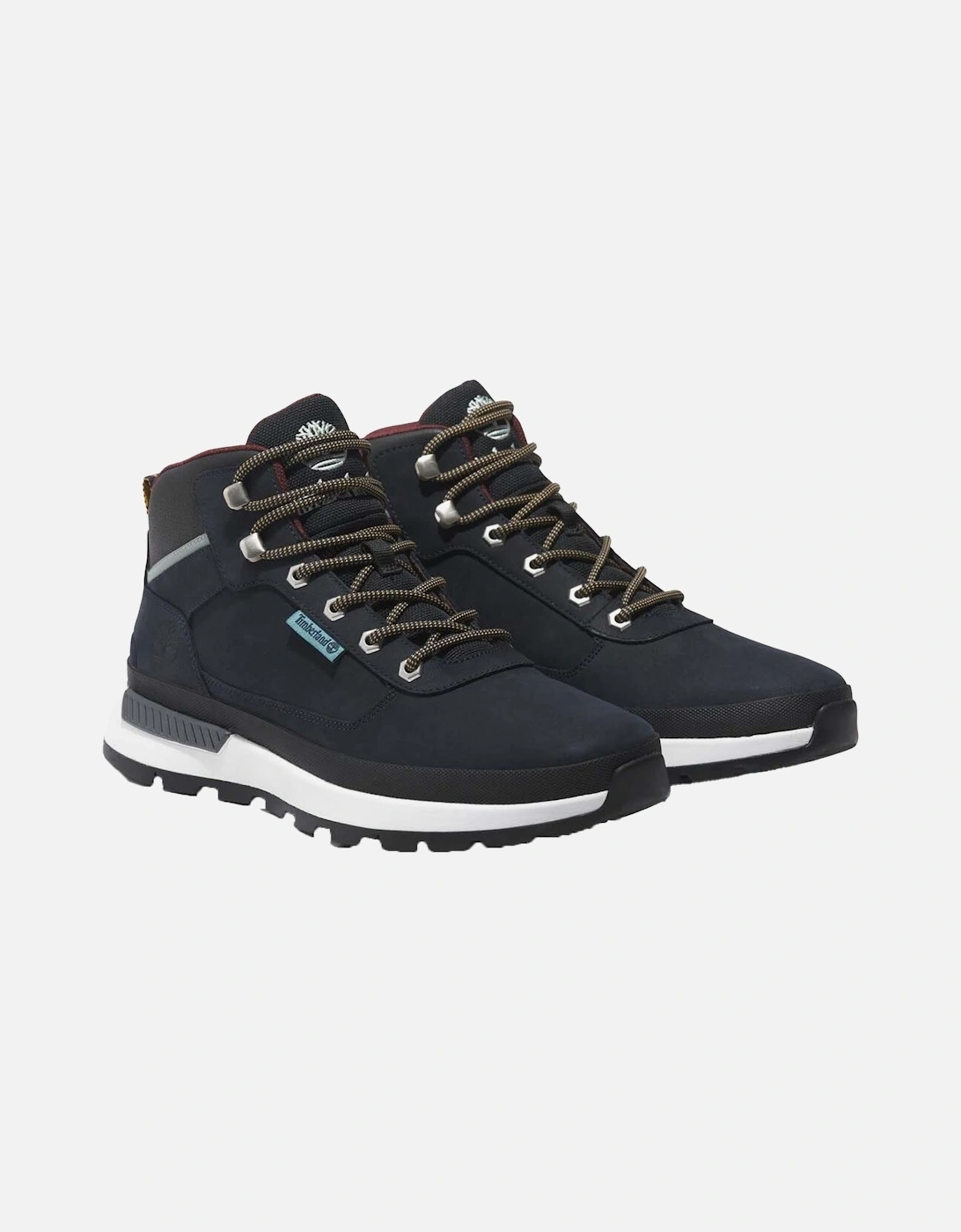 Mens Field Trekker Leather Ankle Boots, 6 of 5