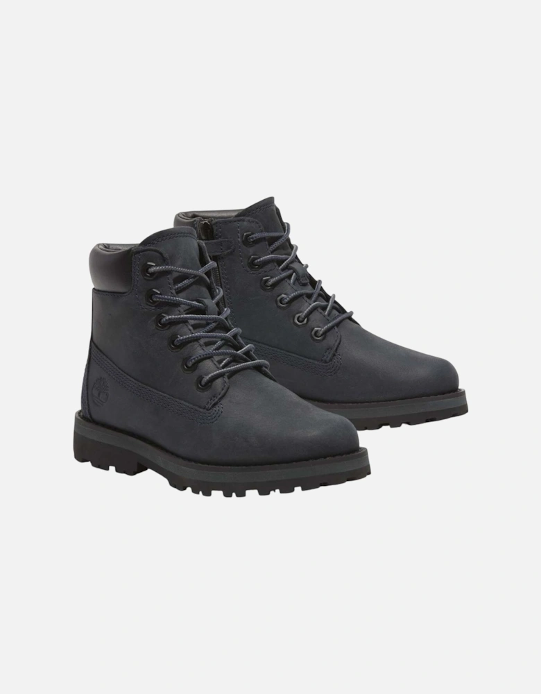 Childrens/Kids Courma Leather Mid Cut Boots