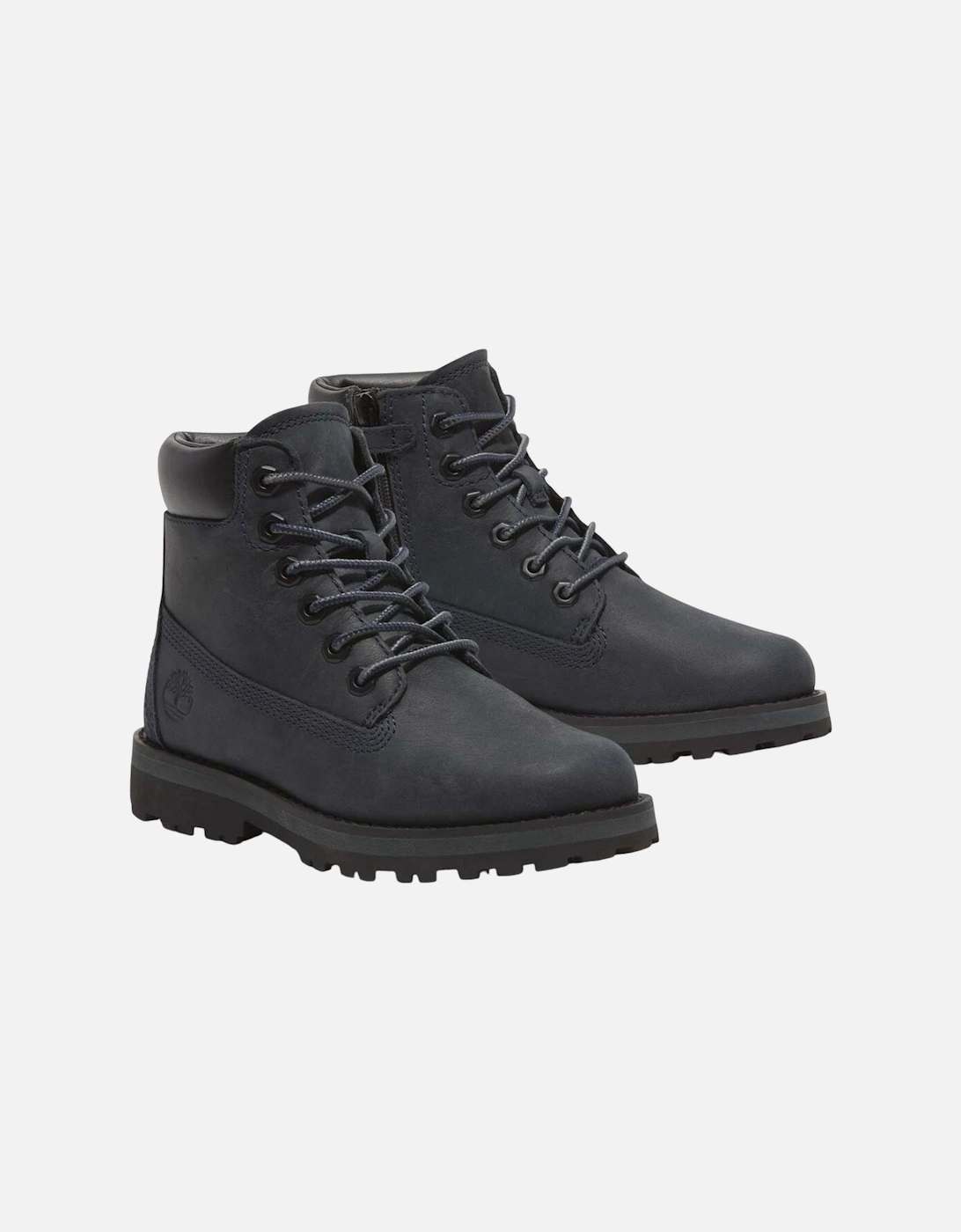 Childrens/Kids Courma Leather Mid Cut Boots