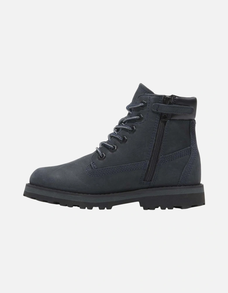 Childrens/Kids Courma Leather Mid Cut Boots
