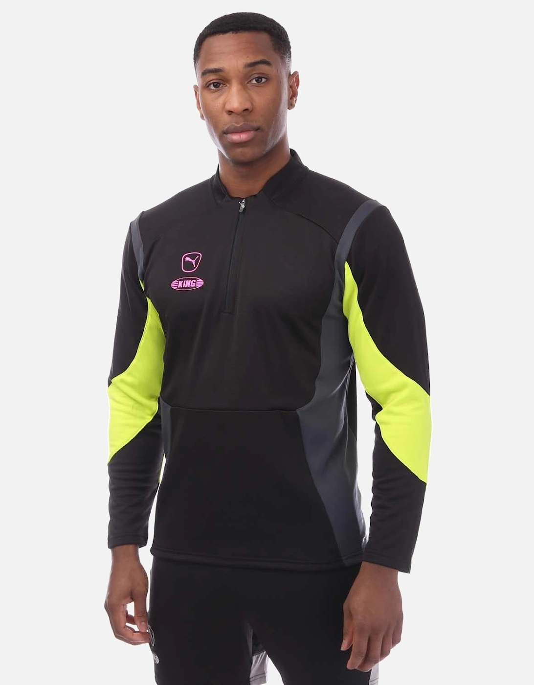 Mens King Pro Quarter Zip Top, 5 of 4