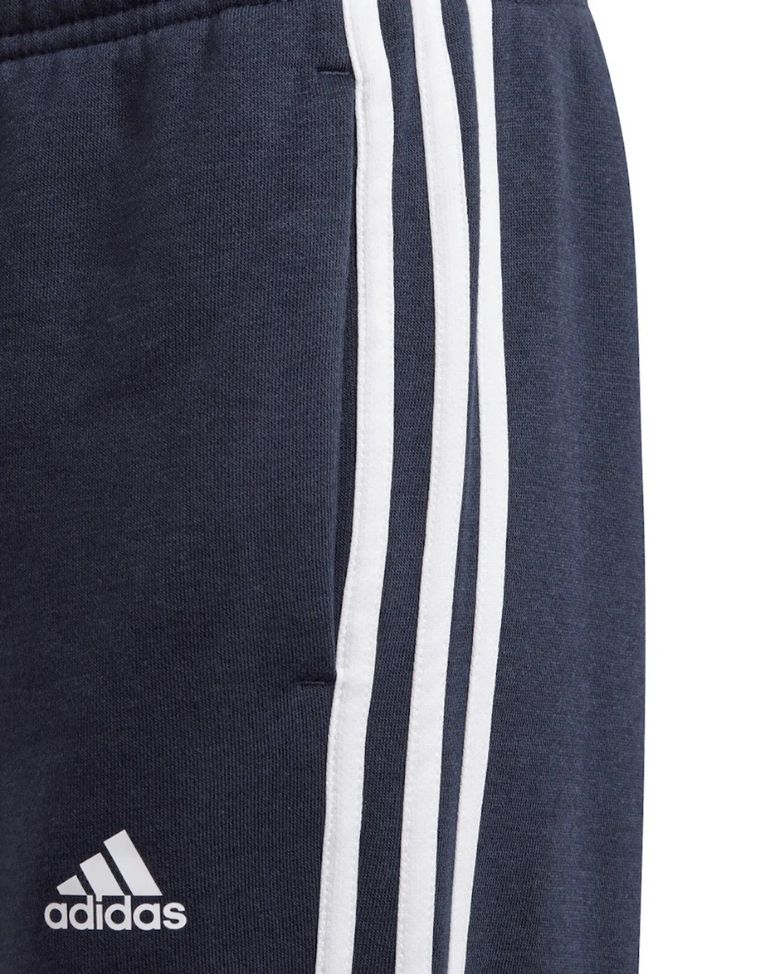 Childrens/Kids Essentials Fleece 3 Stripes Jogging Bottoms