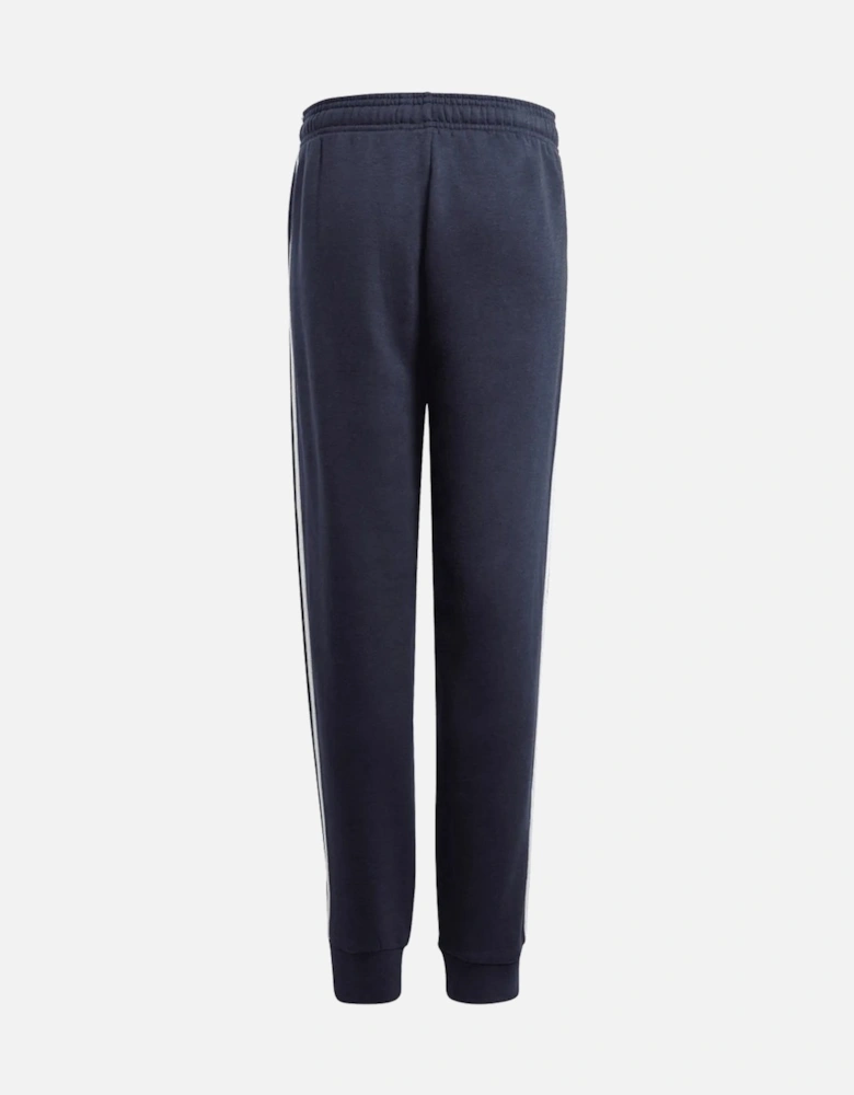 Childrens/Kids Essentials Fleece 3 Stripes Jogging Bottoms