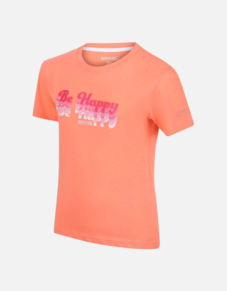 Childrens/Kids Bosley V Be Happy T-Shirt