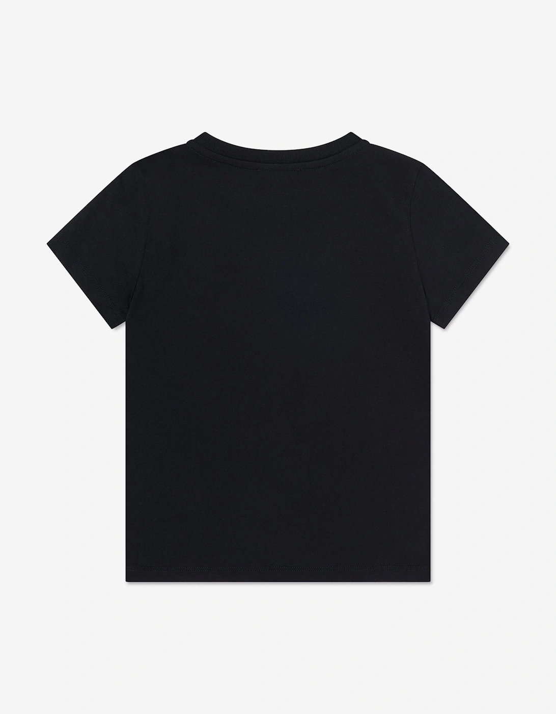 Girls Logo T-Shirt in Black