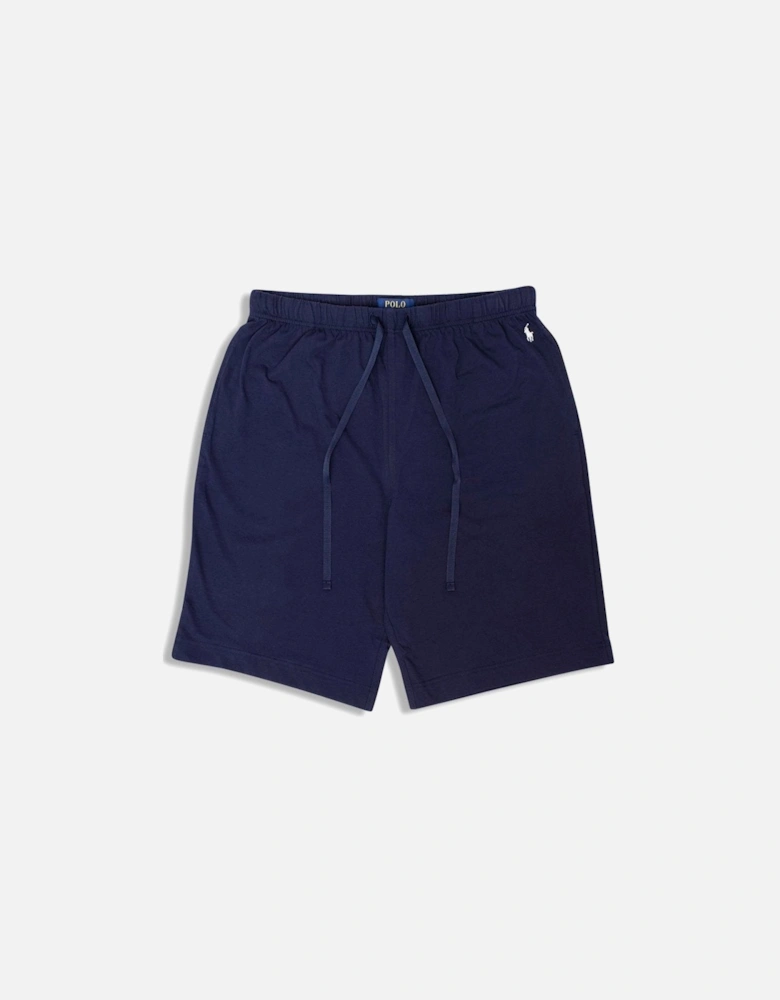 Men's Navy Lounge Jersey Shorts