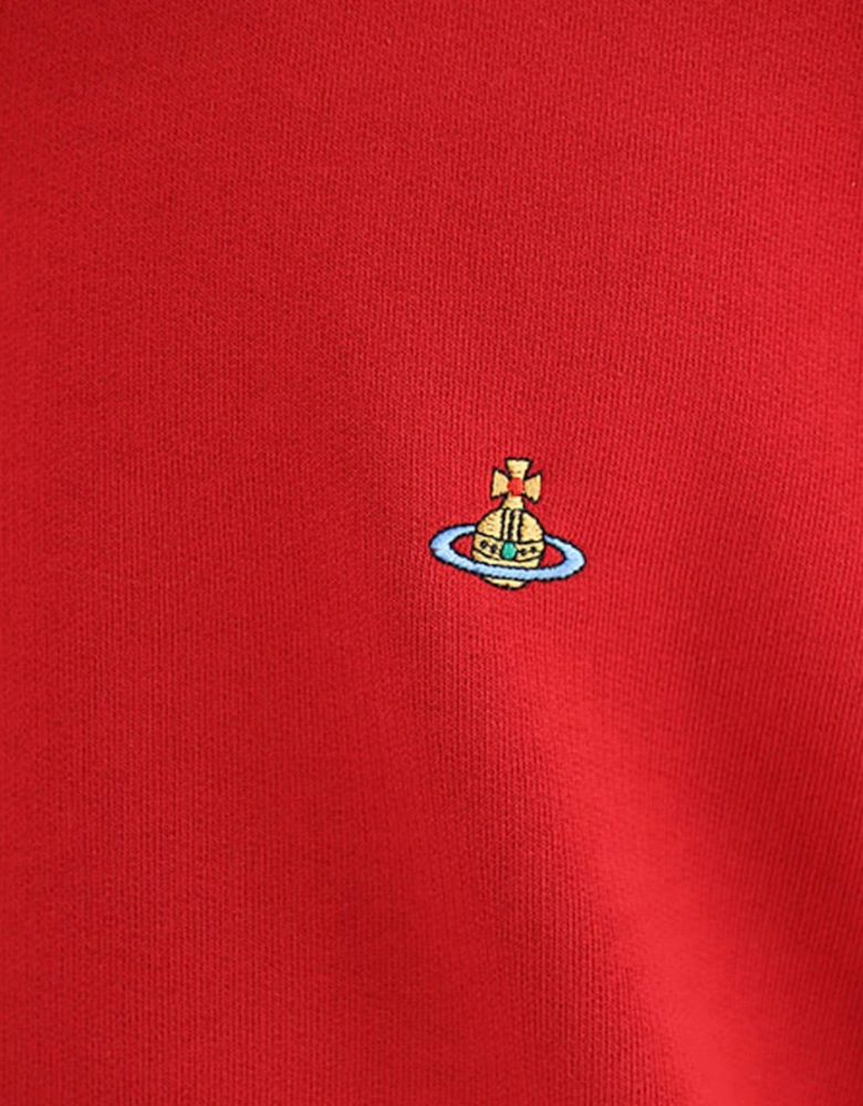 Men's Red Raglan Sweatshirt