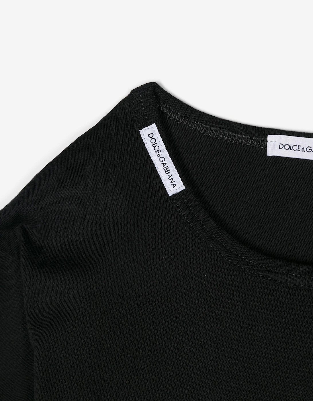 Boys 2 Pack T-Shirt Set in Black