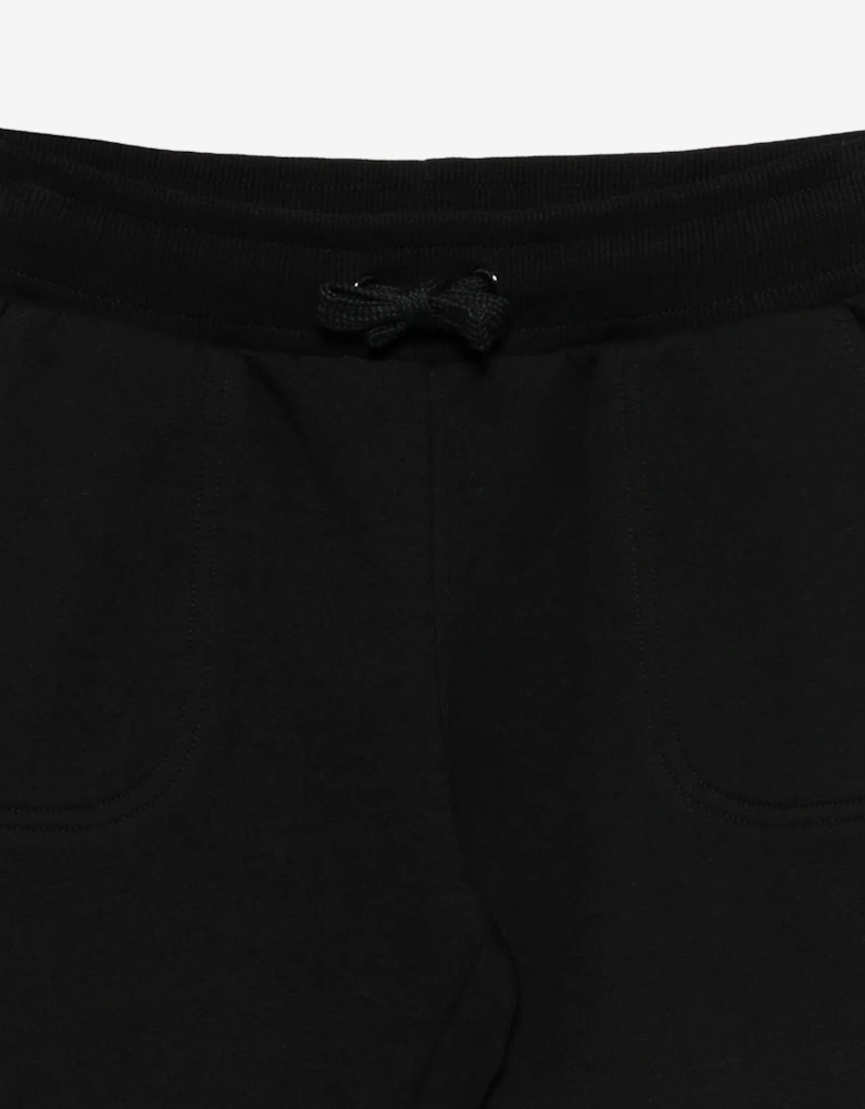 Boys Bear Logo Shorts in Black