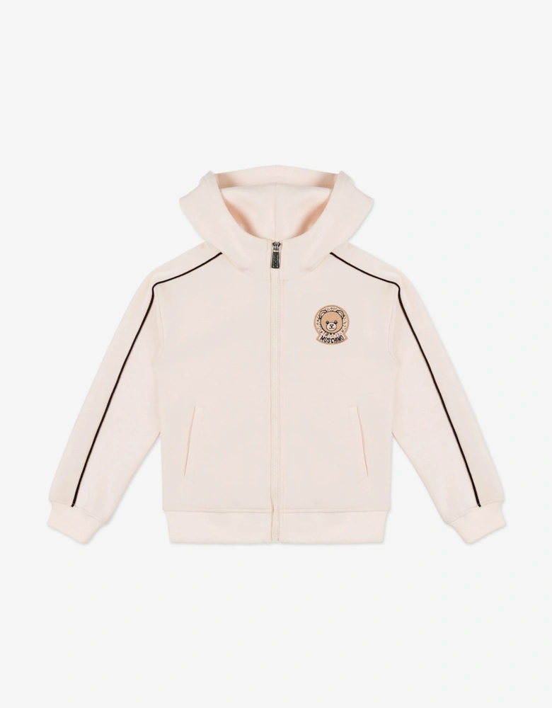 Kids Bear Logo Tracksuit in Ivory