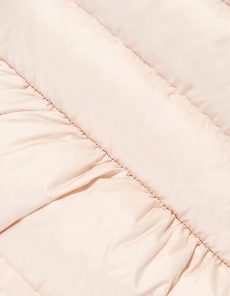Baby Girls Hivette Down Padded Gilet in Pink
