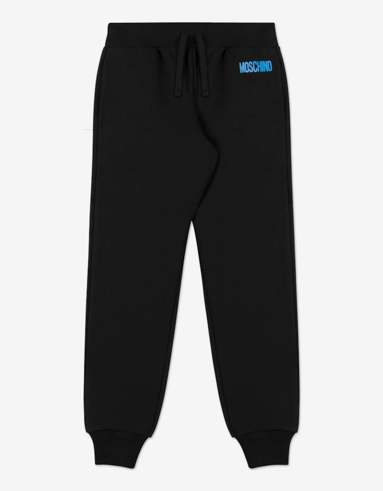 Kids Logo Tracksuit in Black