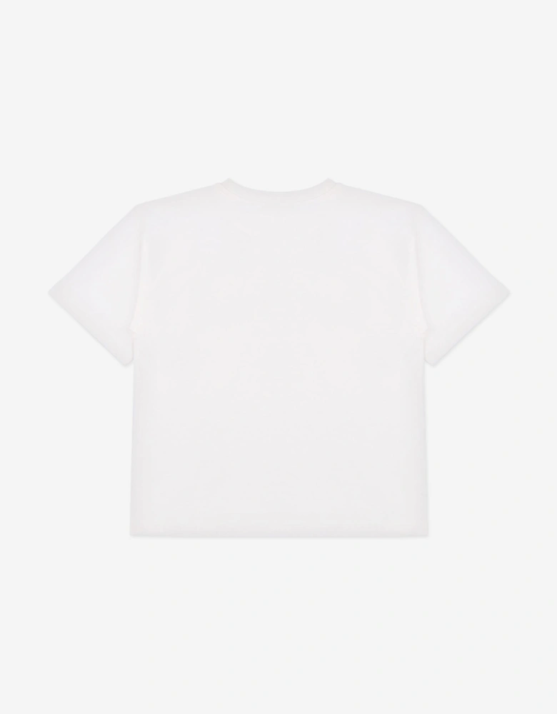 Kids Bear Logo T-Shirt in Ivory