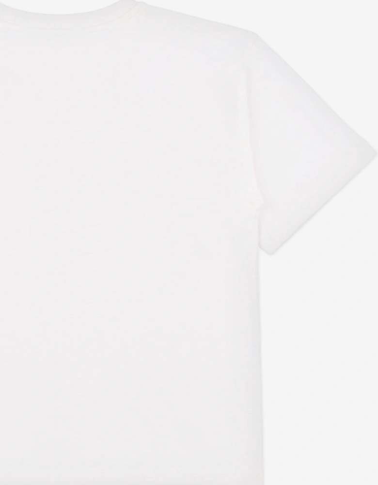 Kids Bear Logo T-Shirt in Ivory
