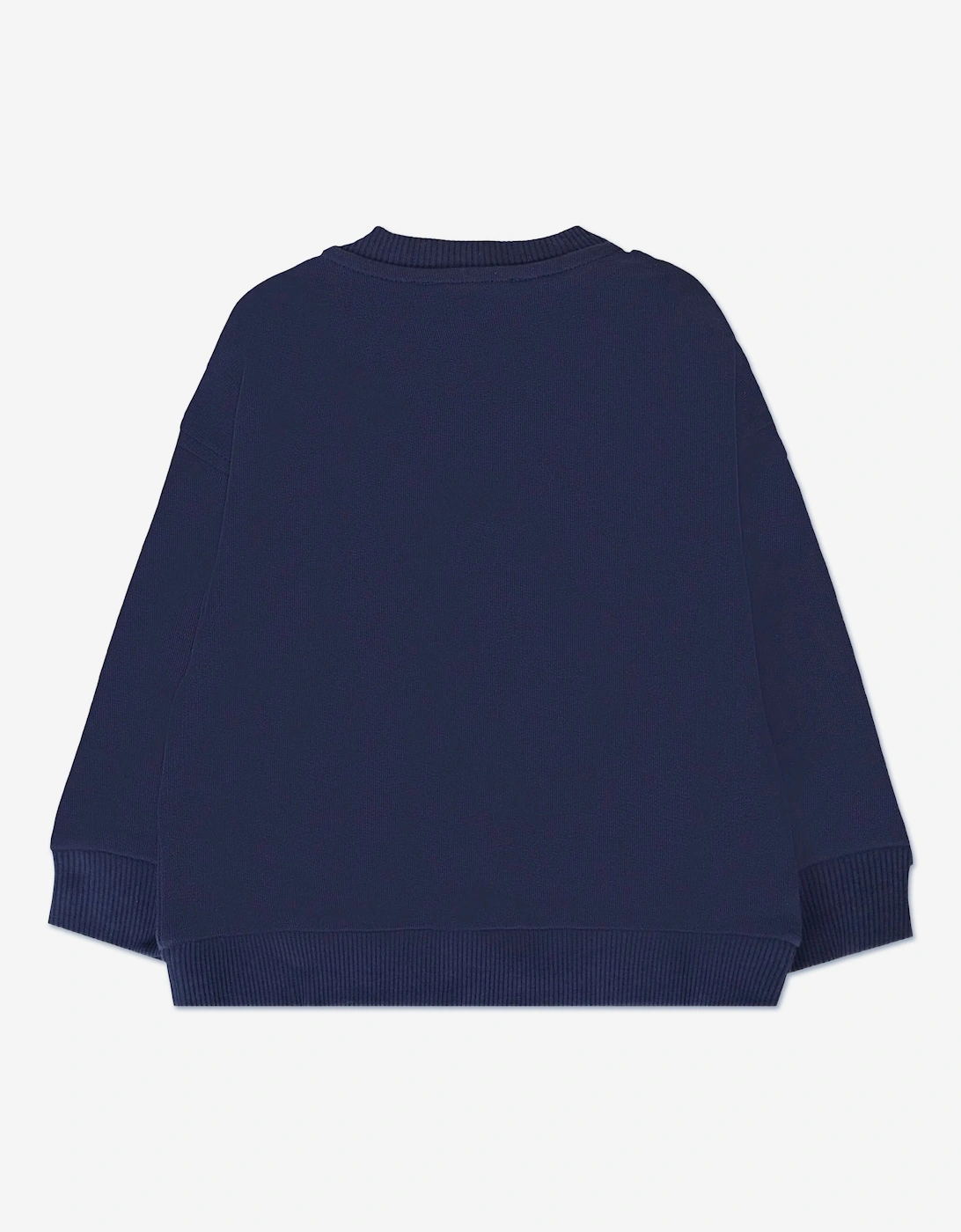 Baby Teddy Bear Logo Sweatshirt in Navy