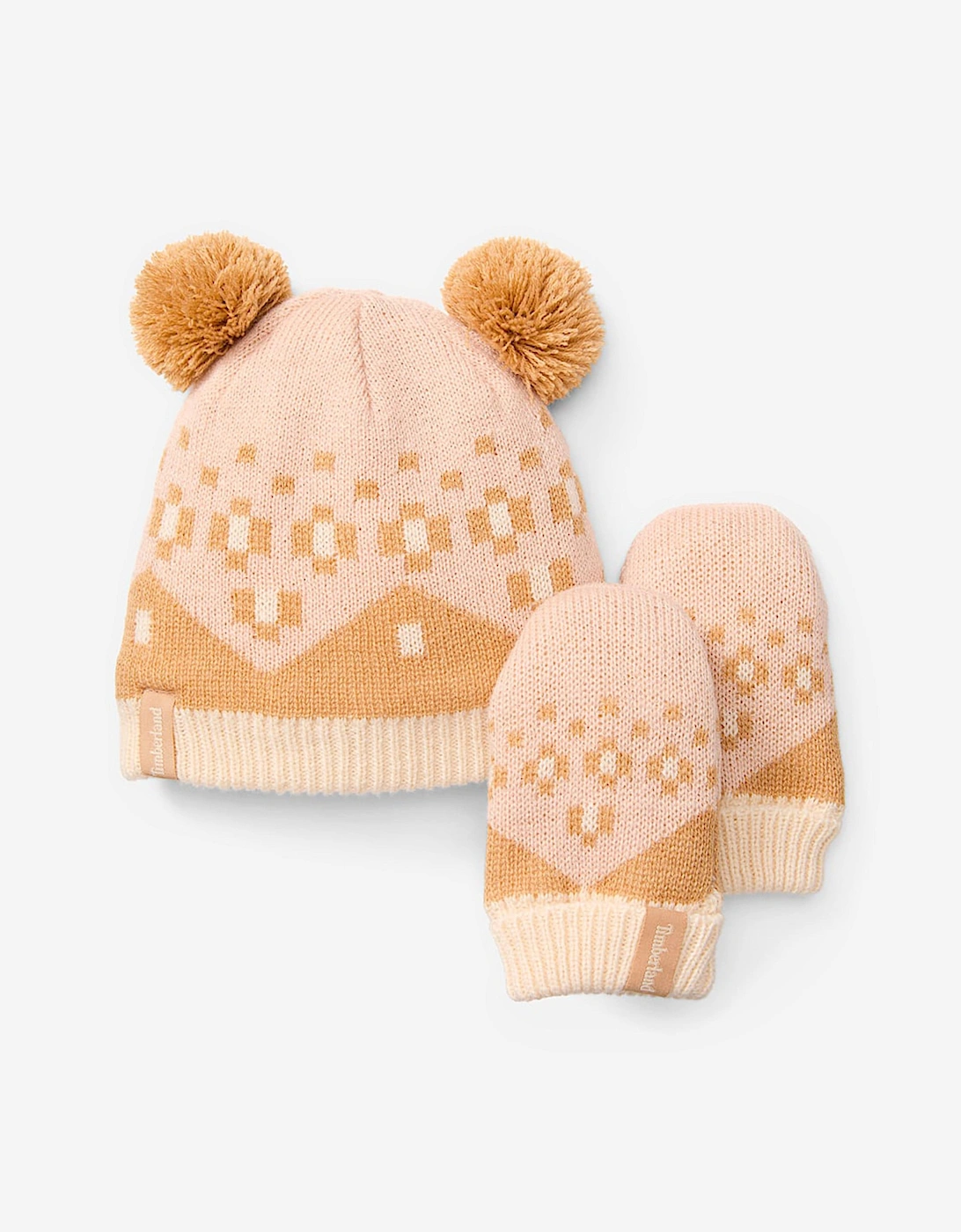 Baby Girls Fair Isle Set in PInk, 5 of 4