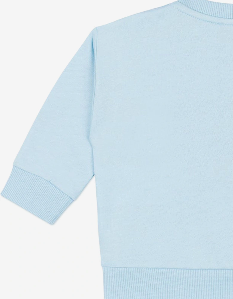 Baby Teddy Bear Sweatshirt in Blue