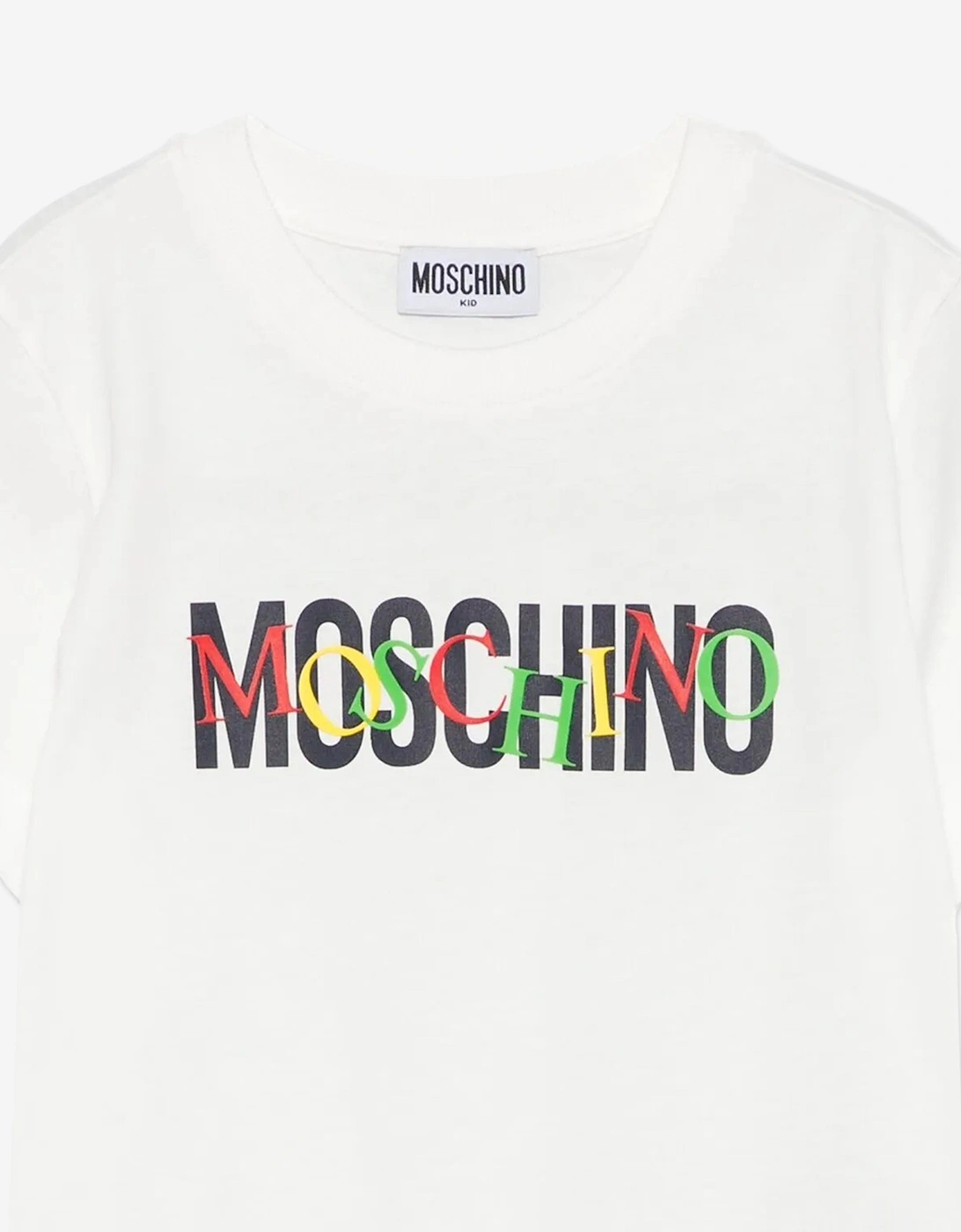 Kids Logo T-Shirt in Ivory