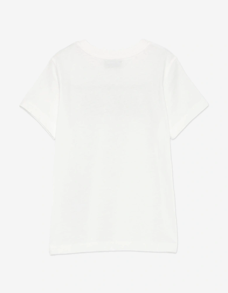 Kids Logo T-Shirt in Ivory