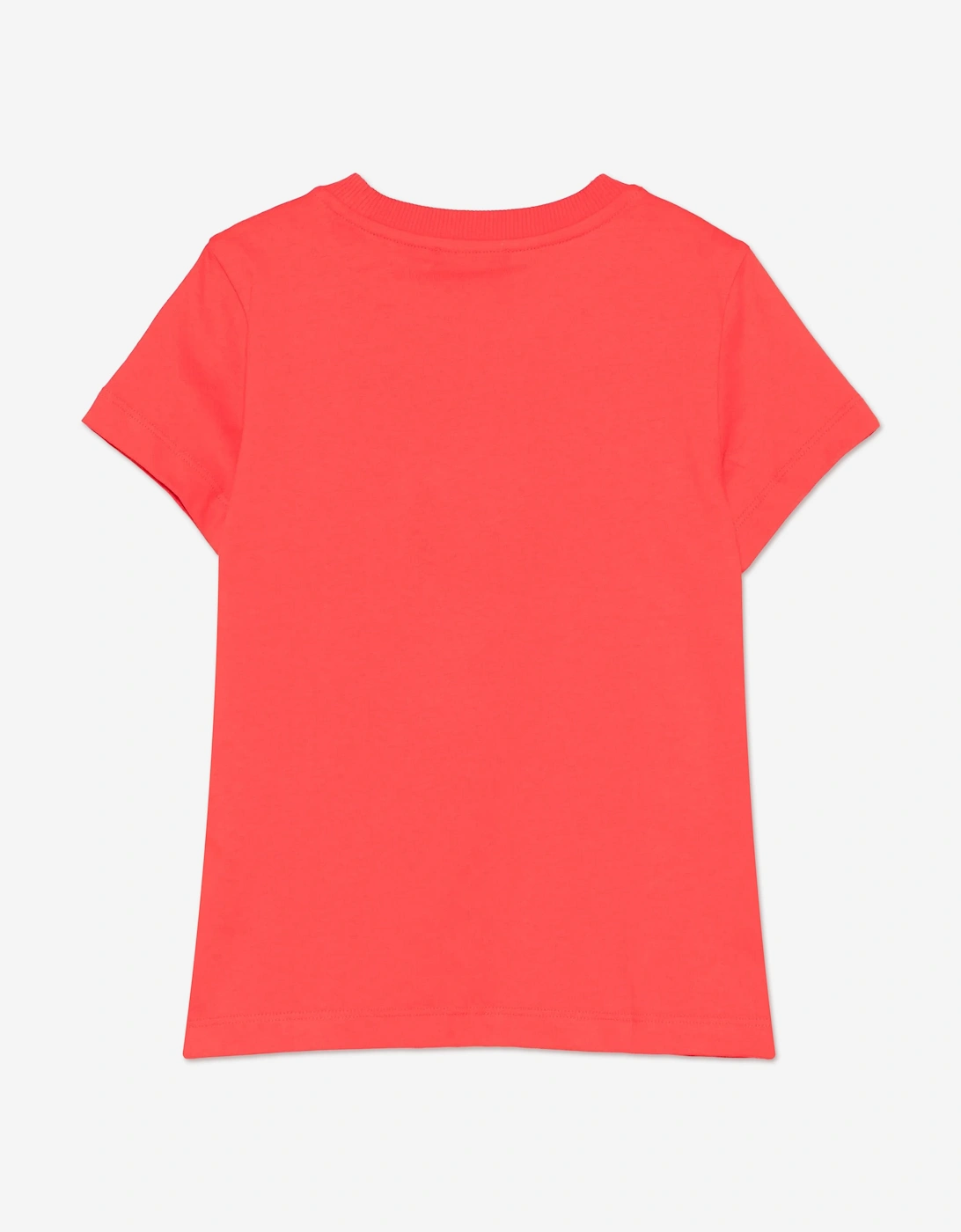 Kids Seasonal Teddy T-Shirt in Red