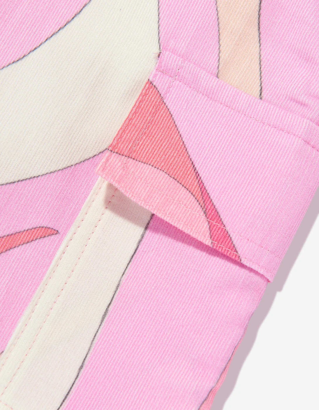 Baby Girls Cargo Trousers in Pink