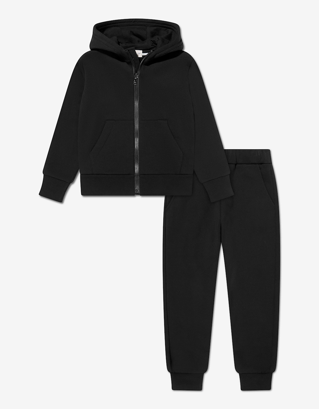 Boys Branded Tracksuit in Black, 5 of 4