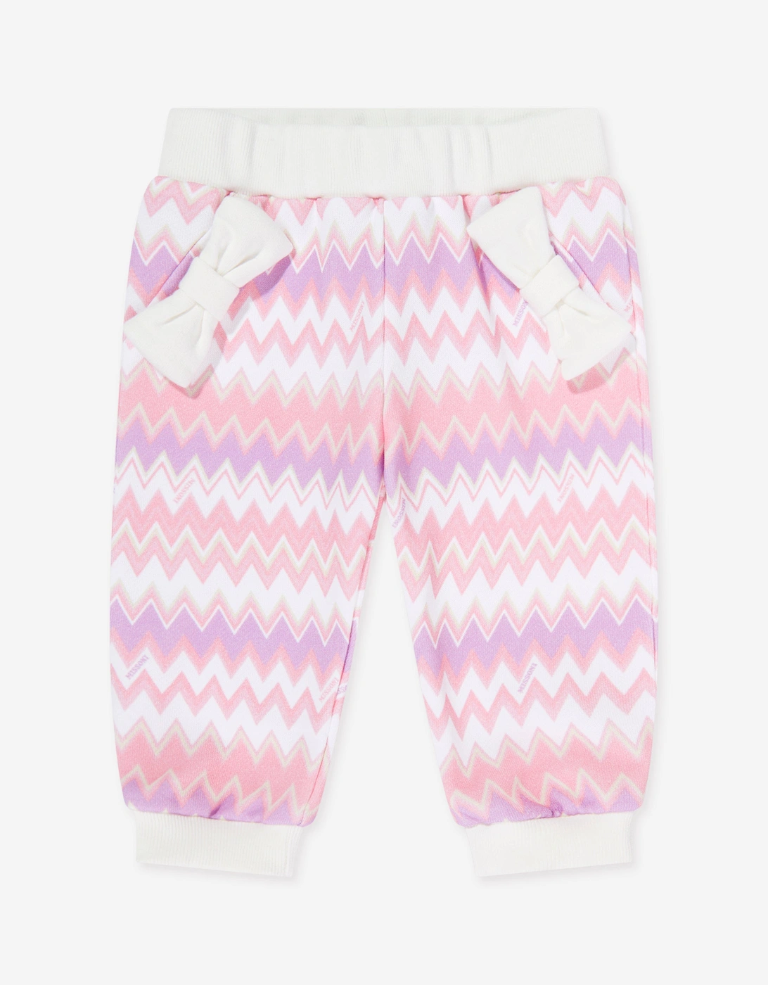 Baby Girls Zigzag Tracksuit in Pink