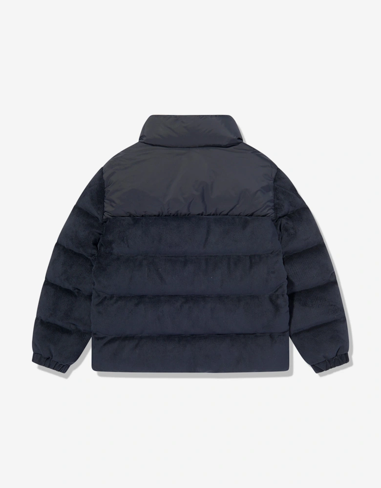 Boys Camul Down Padded Jacket in Navy