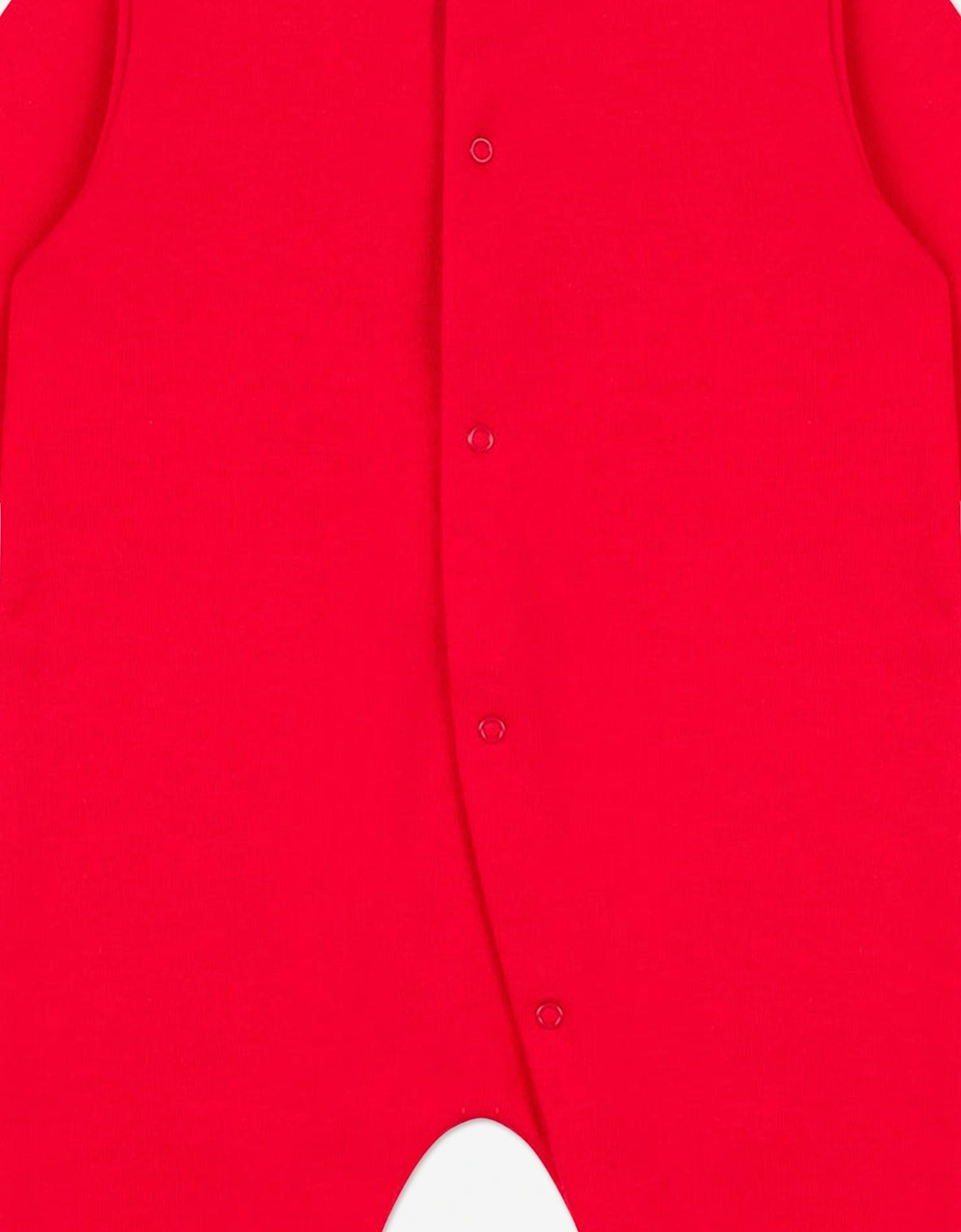 Baby Seasonal Teddy Bear Babygrow in Red