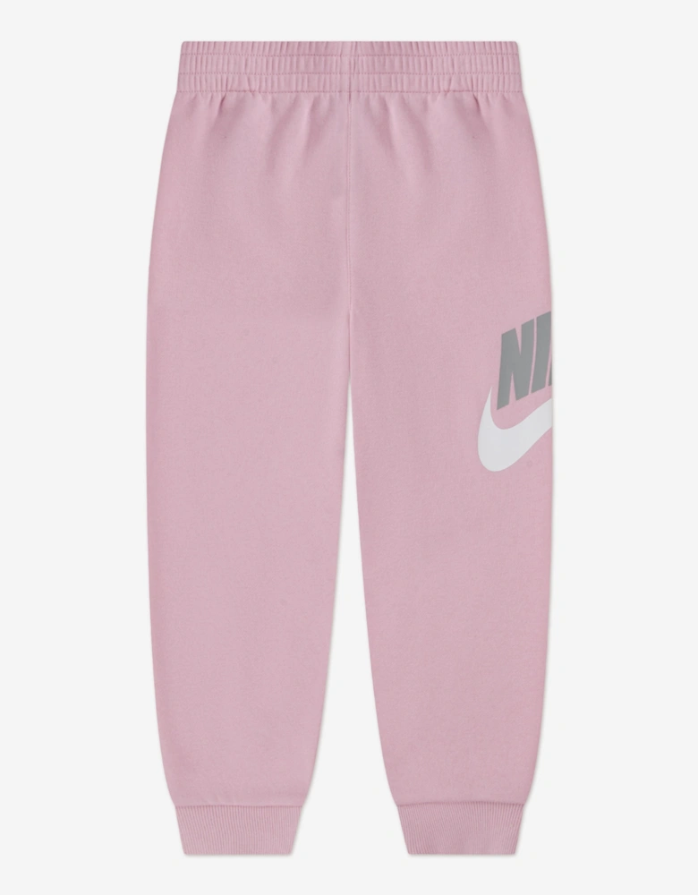 Girls Colourblock HBR Tracksuit in Pink