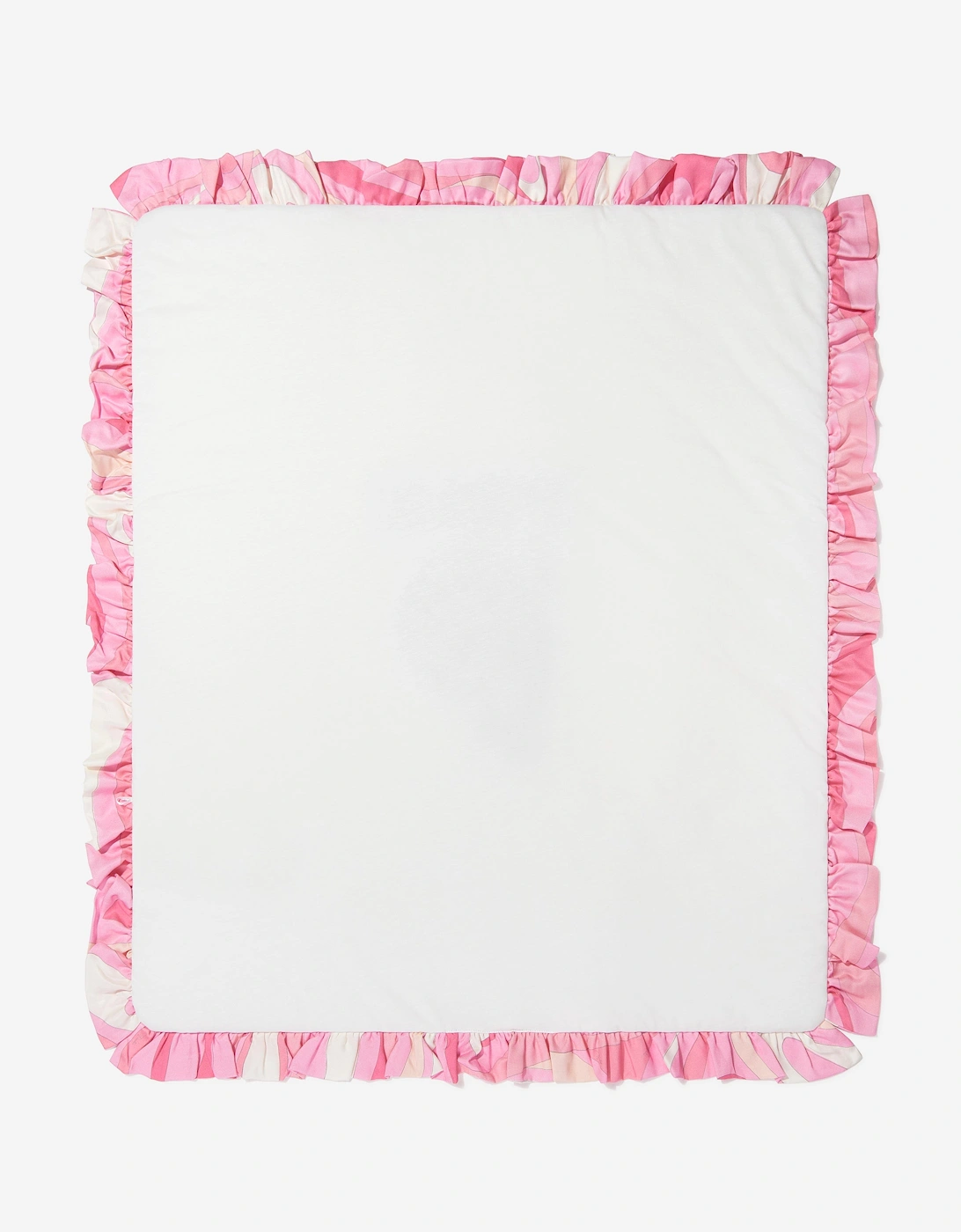 Baby Girls Logo Blanket in Ivory (90cm)