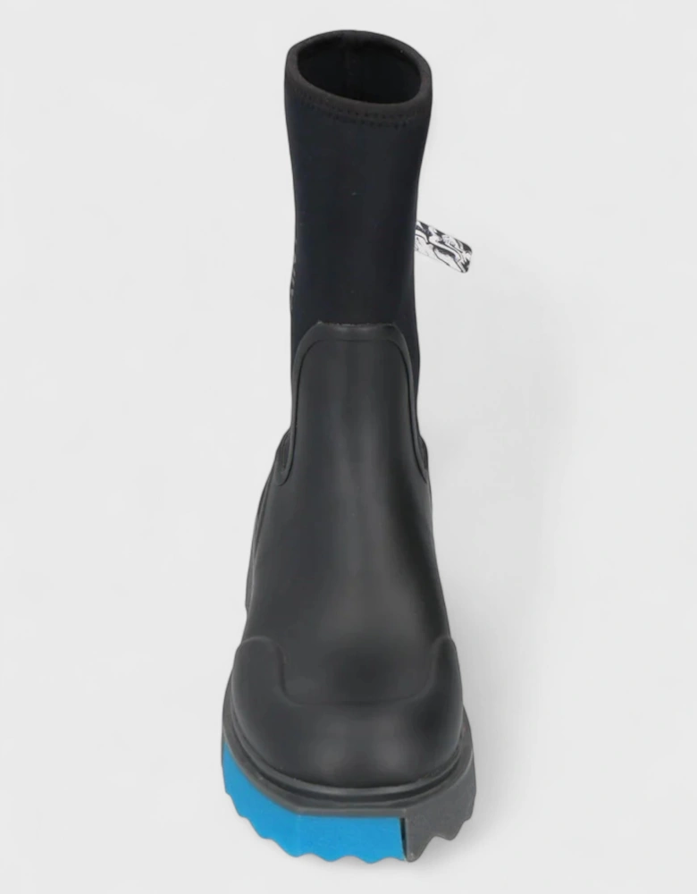 Rubber Neoprene Boot Black