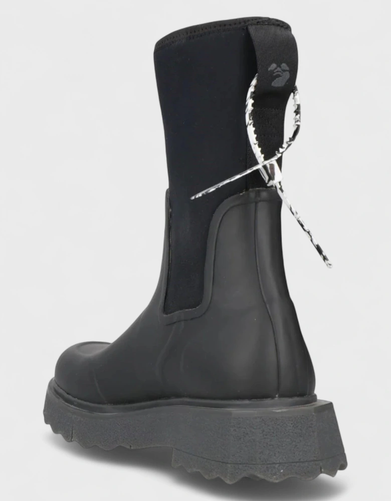 Rubber Neoprene Boot Black