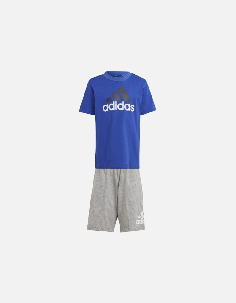 Childrens/Kids Essentials Logo T-Shirt & Shorts Set